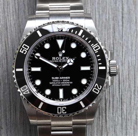 rolex submariner no date classic|2022 rolex submariner date 41mm.